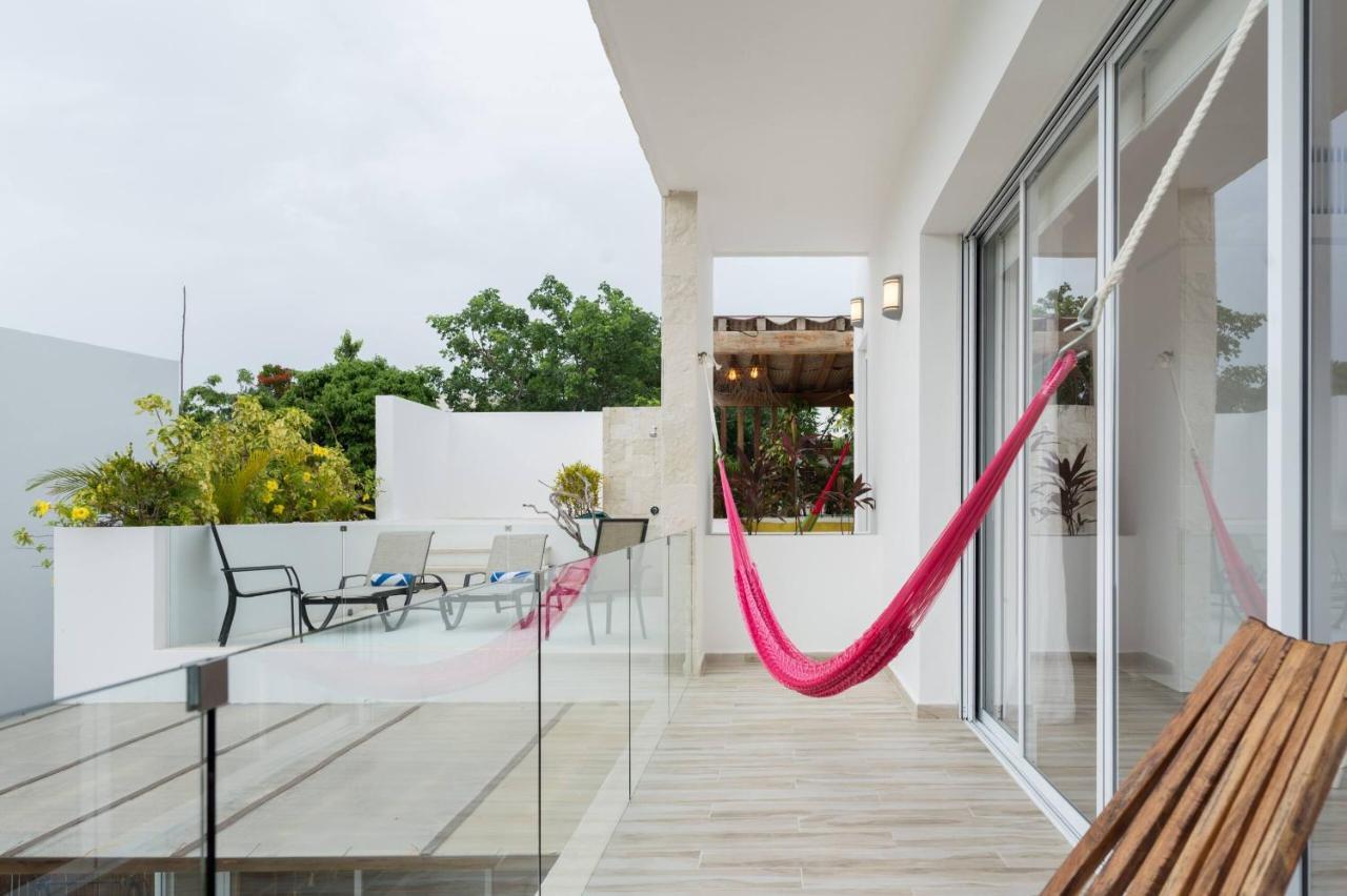 Chic & Mexican Villa, A True Oasis Pool, Security Tulum Pueblo Buitenkant foto