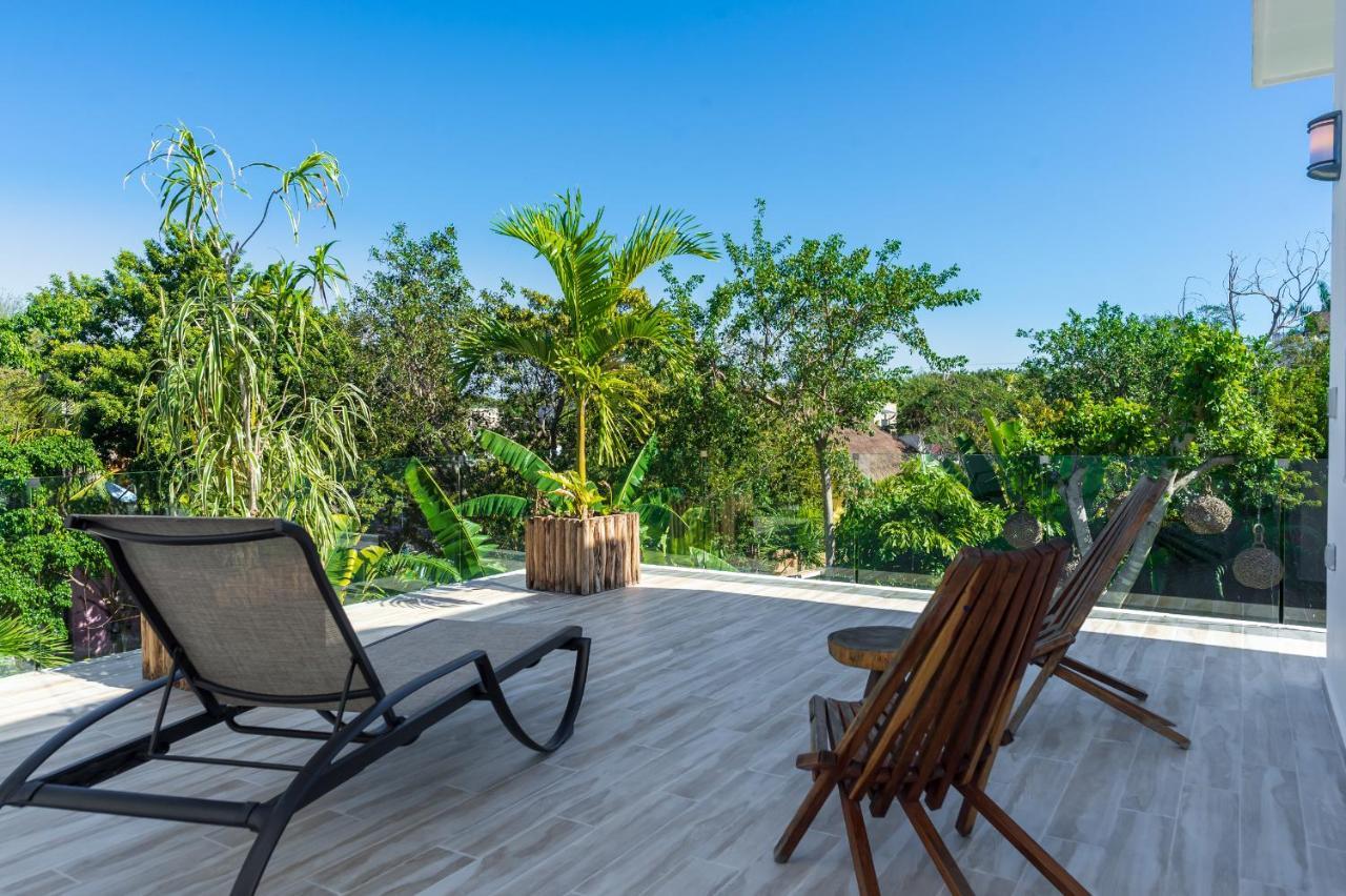 Chic & Mexican Villa, A True Oasis Pool, Security Tulum Pueblo Buitenkant foto