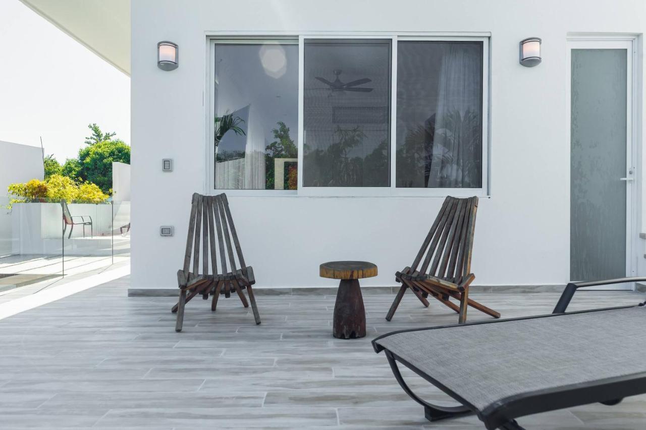 Chic & Mexican Villa, A True Oasis Pool, Security Tulum Pueblo Buitenkant foto