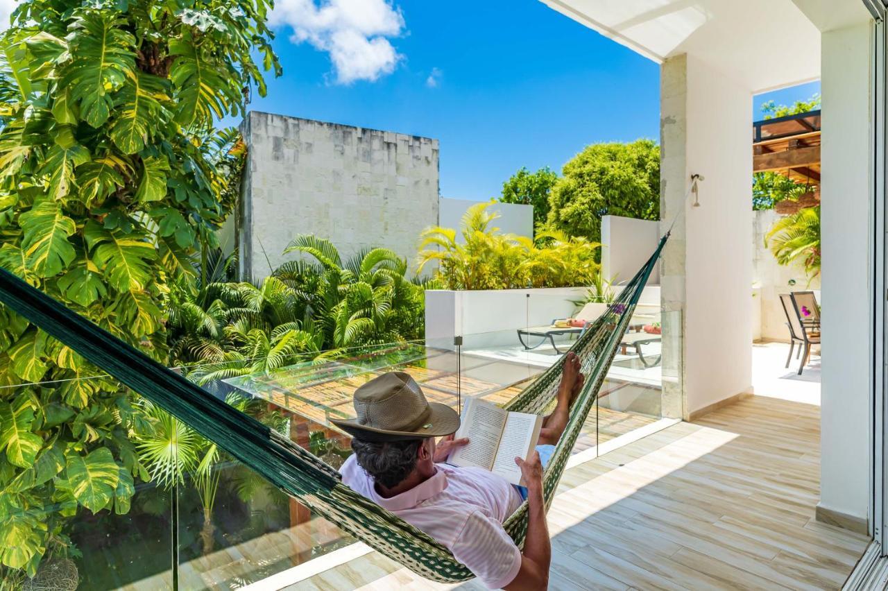 Chic & Mexican Villa, A True Oasis Pool, Security Tulum Pueblo Buitenkant foto