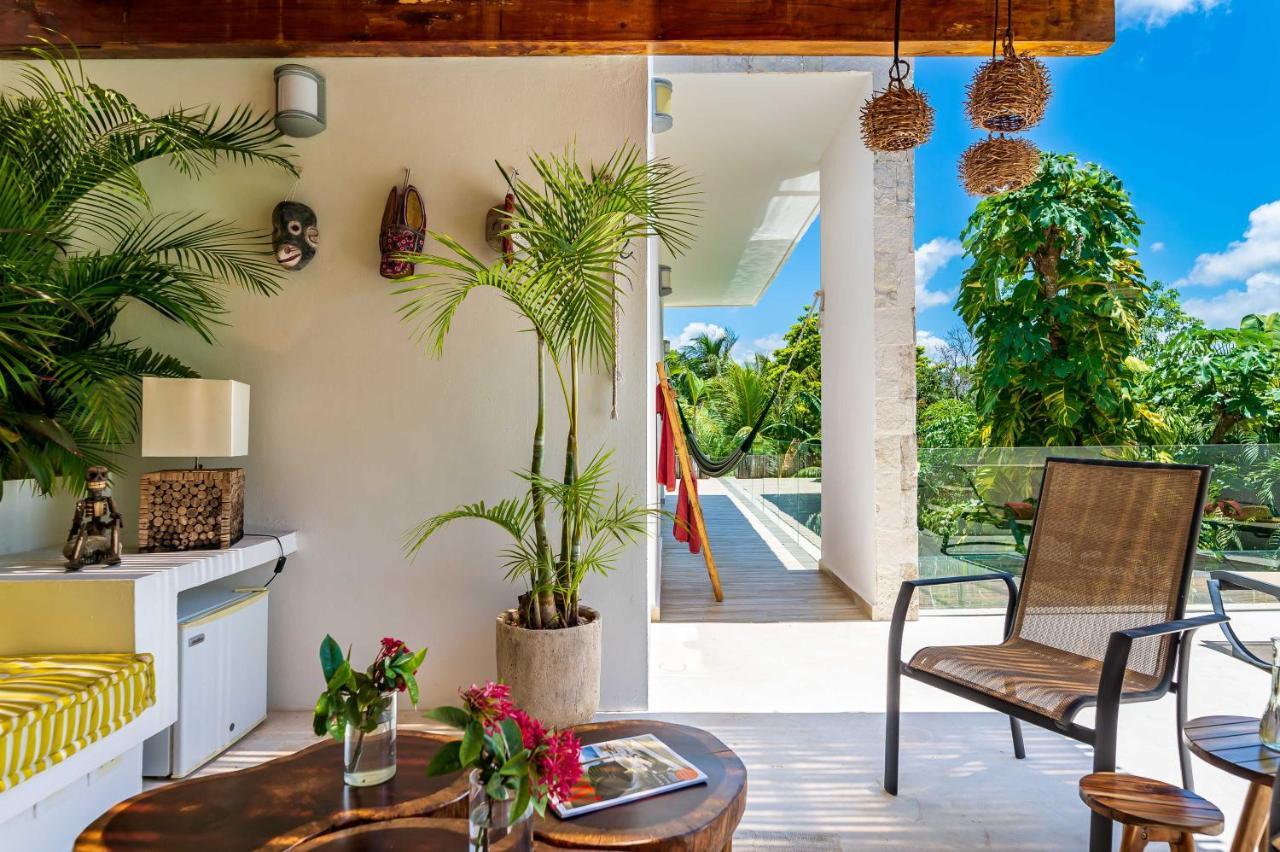 Chic & Mexican Villa, A True Oasis Pool, Security Tulum Pueblo Buitenkant foto
