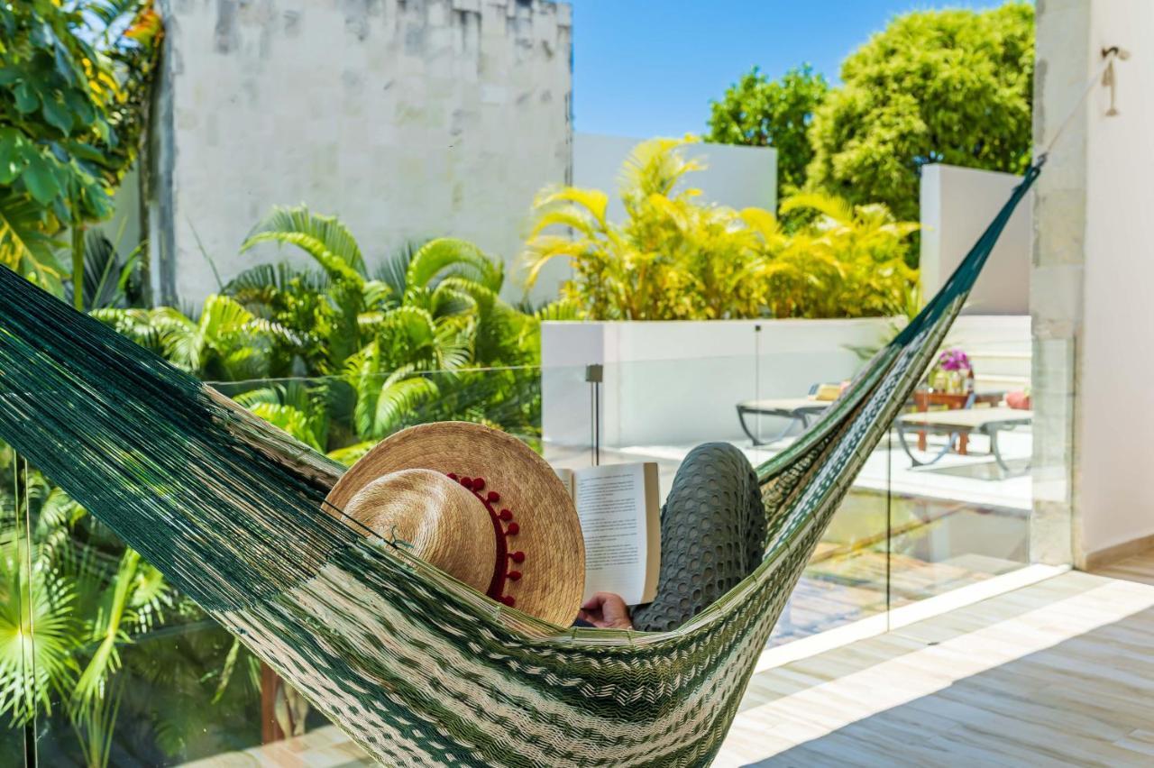 Chic & Mexican Villa, A True Oasis Pool, Security Tulum Pueblo Buitenkant foto
