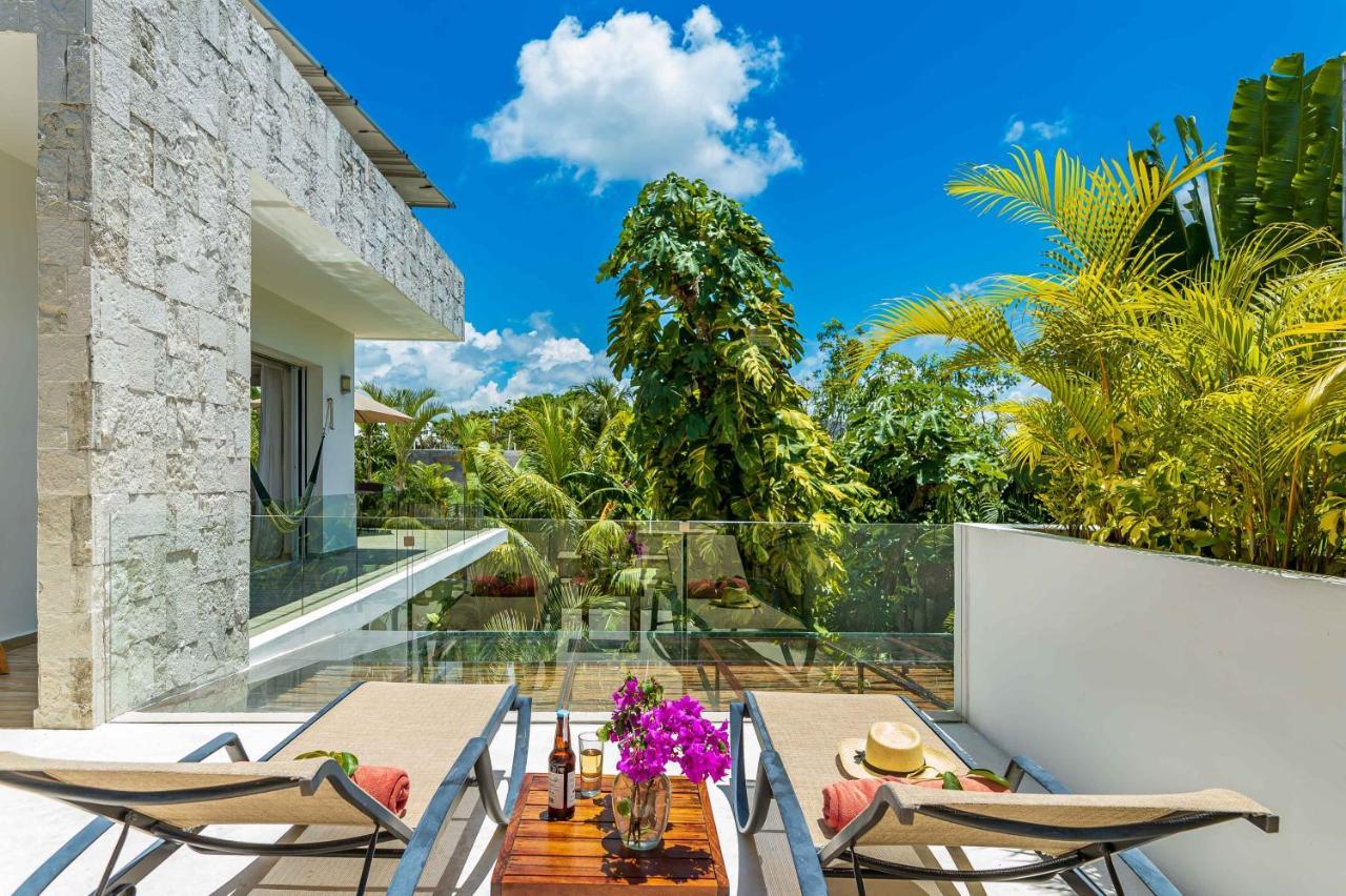 Chic & Mexican Villa, A True Oasis Pool, Security Tulum Pueblo Buitenkant foto